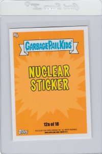 Garbage Pail Kids Sheltered Shelton 12a GPK 2017 Adam Geddon trading card