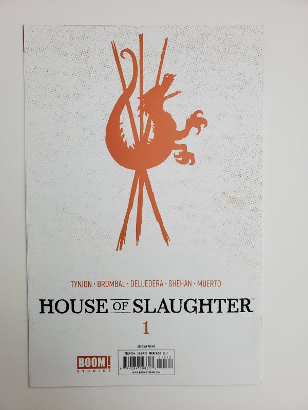 House of Slaughter #1 Second Printing