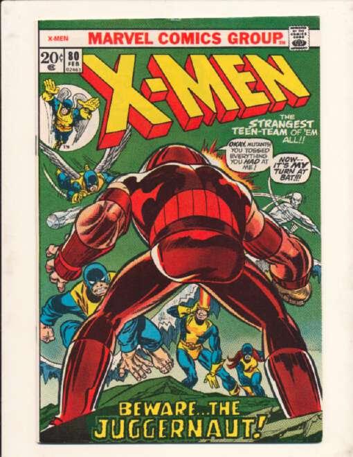 X-Men (1963 series) #80, VF- (Actual scan)