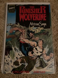 The Punisher and Wolverine in African Saga (1990)