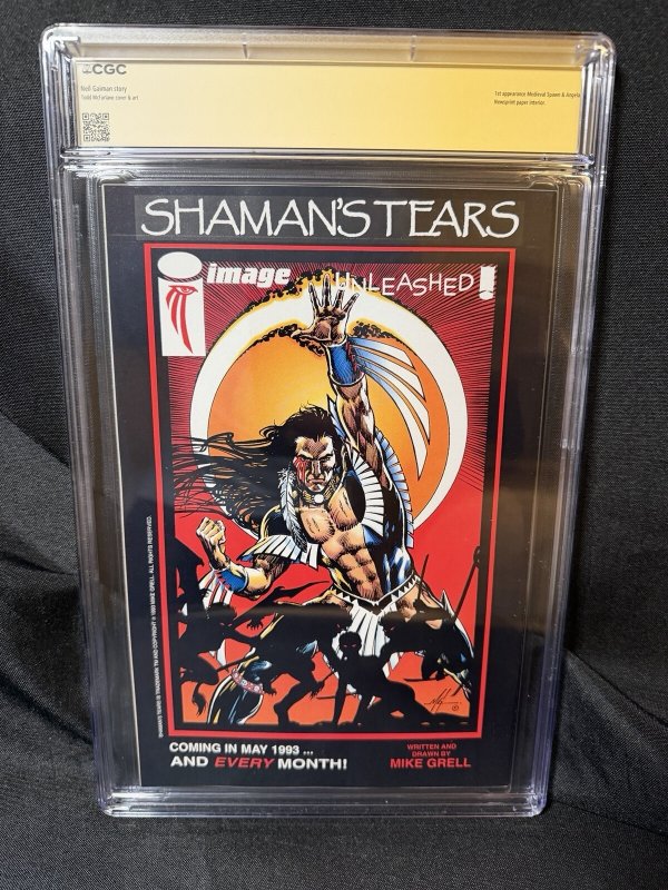 Spawn #9 Newsstand CGC 9.8 SS - Signed By Todd McFarlane ?