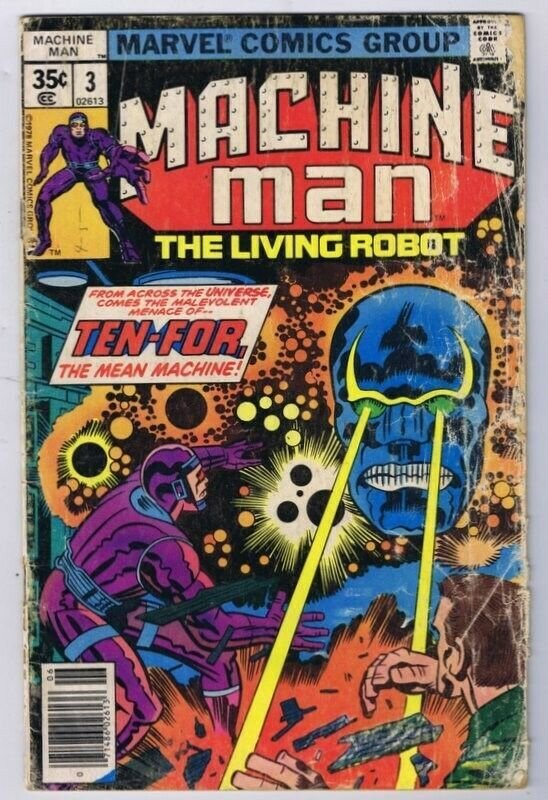 Machine Man #3 ORIGINAL Vintage 1978 Marvel Comics