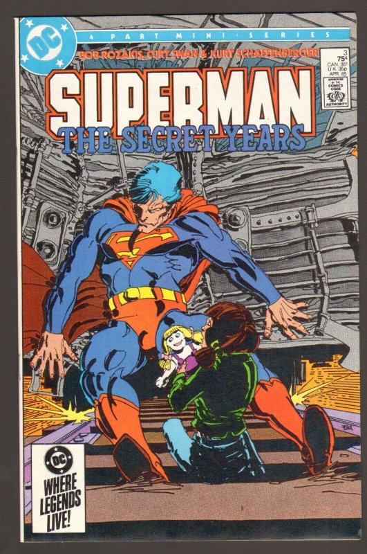 Superman The Secret Years #1-4 Mini Series (9.2)