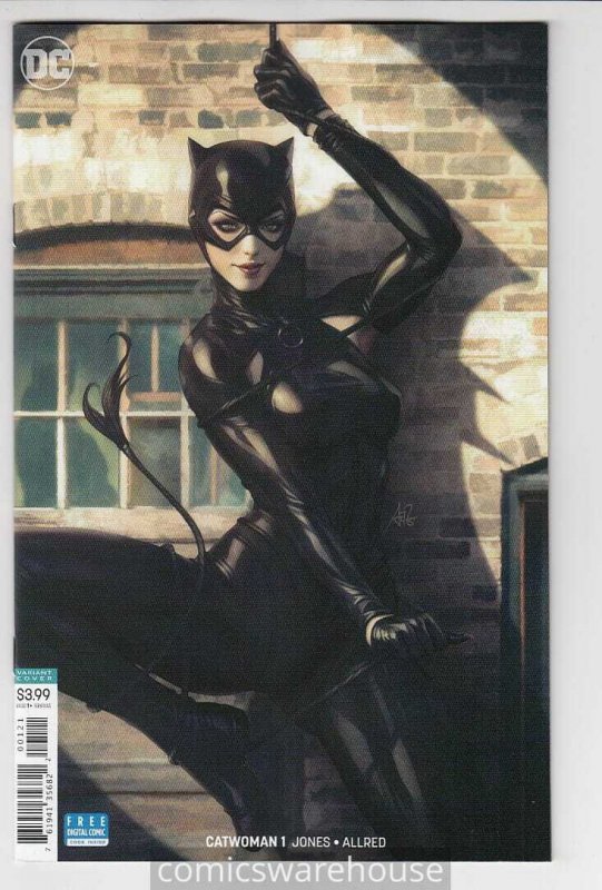 CATWOMAN (2018 DC) #1 VARIANT STANLEY ARTGERM LAU WEDDING NM BEUW5P