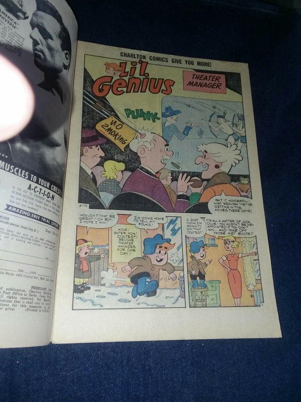Lil Genius #31 Charlton Comics 1961 early Silver Age Cartoon Cdc kids humor