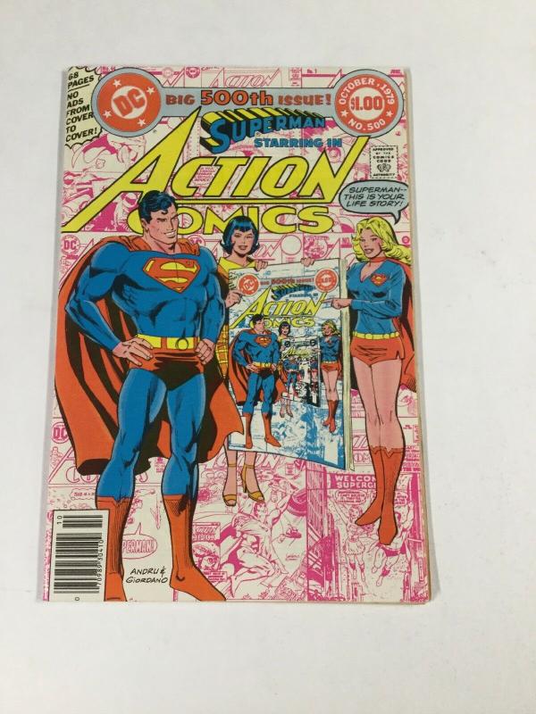 Action Comics 500 Nm Near Mint Dc Bronze Age