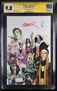 Strange Academy (2022) # 2(CGC 9.8) Signed Ramos * Third Printing Virgin Edition