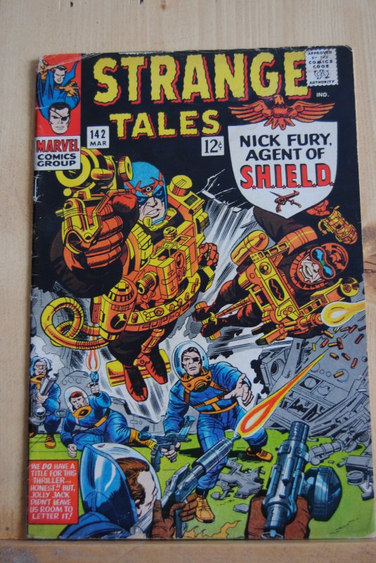 Strange Tales #142, Nick Fury, Dr. Strange