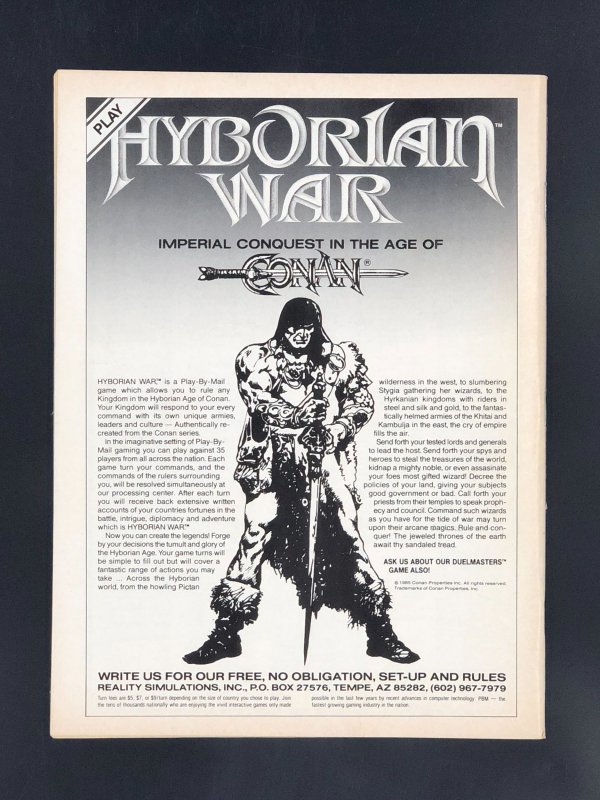 The Savage Sword of Conan #187 (1991)