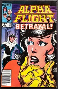 Alpha Flight #8 Newsstand Edition (1984)