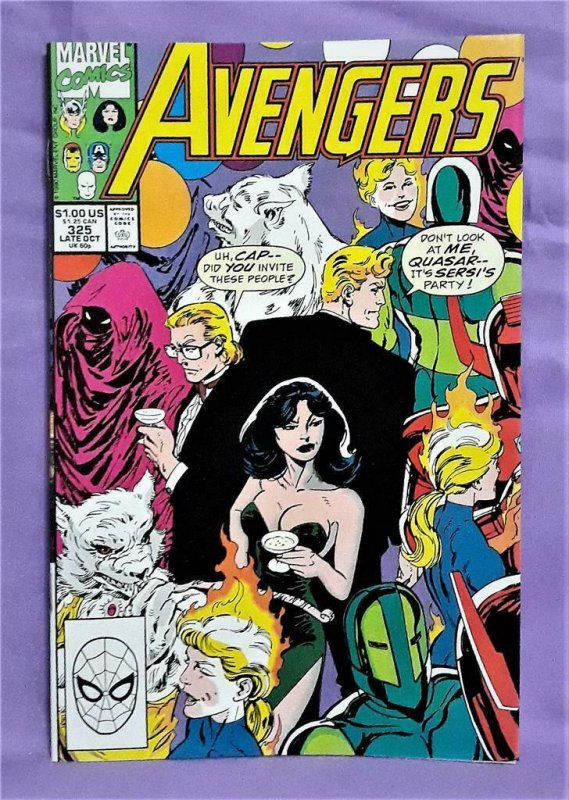 Fabian Nicieza AVENGERS #323 - 332 Paul Ryan 1st App Origin RAGE (Marvel, 1991)! 