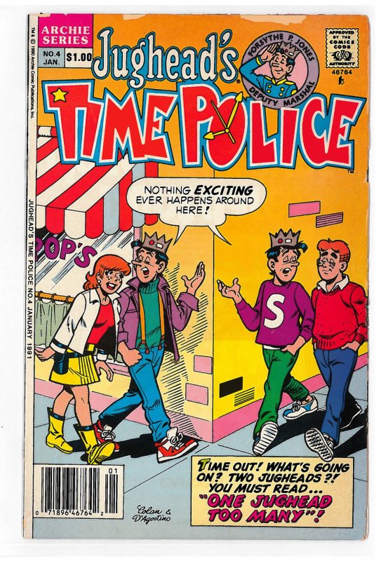 Jughead’s Time Police (1990) #4 VG+