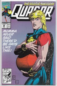 Quasar   #29 VF Gruenwald/Capullo, Avengers, Jack of Hearts, Moondragon