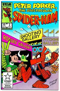 PETER PORKER, THE SPECTACULAR SPIDER-HAM #2, 3, 4 (1985) 9.0 VF/NM Wacky Parody!