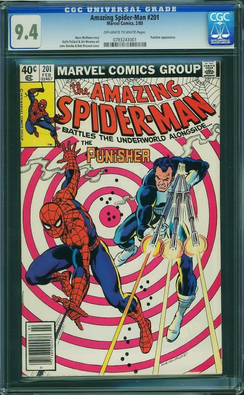Amazing Spider-Man #201 (1980) CGC 9.4 NM