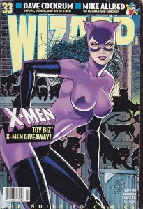 Wizard: The Comics Magazine #33 (Newsstand) FN ; Wizard | Jim Balent Catwoman