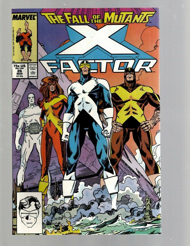 12 Marvel Comic Books X-Factor # 26 27 28 29 30 31 32 33 34 35 36 37 GK41