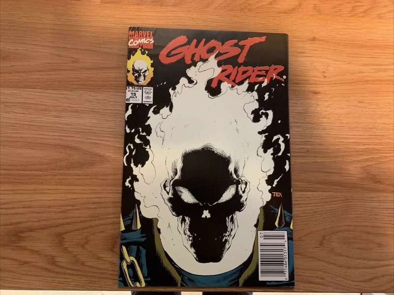 Ghost Rider #15 glow in the dark cover