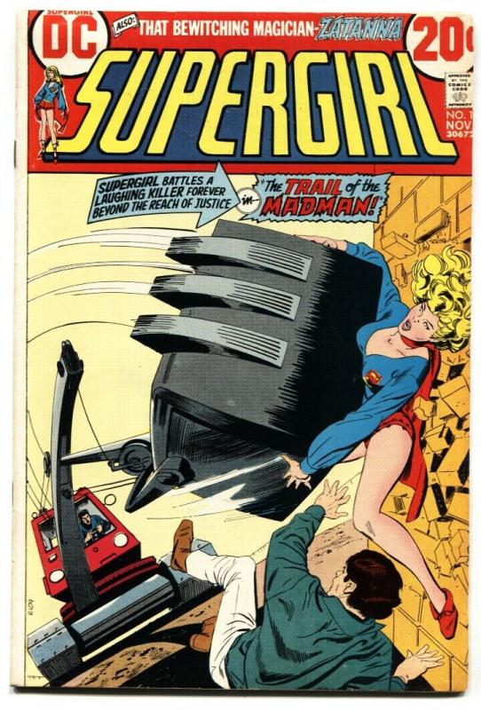 SUPERGIRL #1 comic book 1972-First issue-DC bronze age Zatanna VF