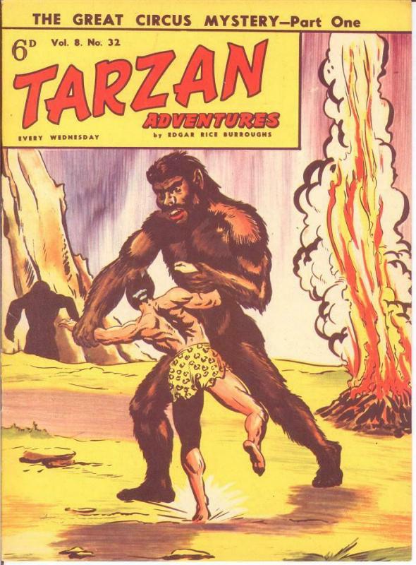 TARZAN ADVENTURES V 8#32 F-VF Nov. 1958 COMICS BOOK