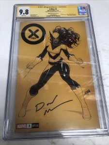 X-men  (2021) #3 (CGC 9.8 SS) Signed David Nakayama Gerry Duggan Story Variant A