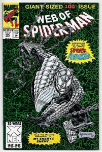 Web of Spider-Man #100 Foil Cover | 1st Spider-Armor (1993) ITC28