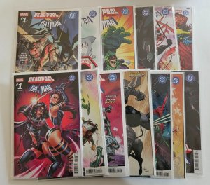 Deadpool/Batman #1 Lot 13 Marvel Dc Comic Capullo Miller Includes Exclusives