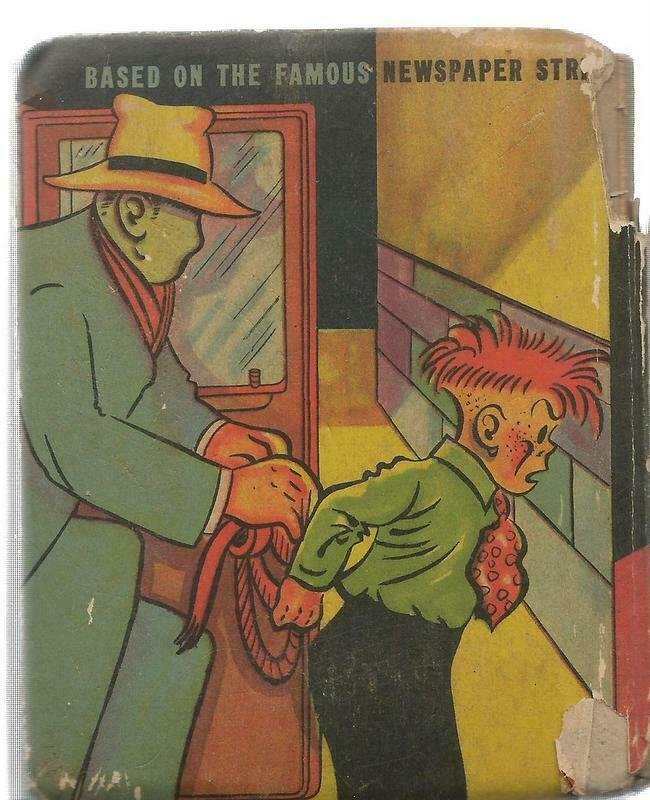 Dick Tracy + Man With No Face ORIGINAL Vintage 1938 Whitman Big Little Book