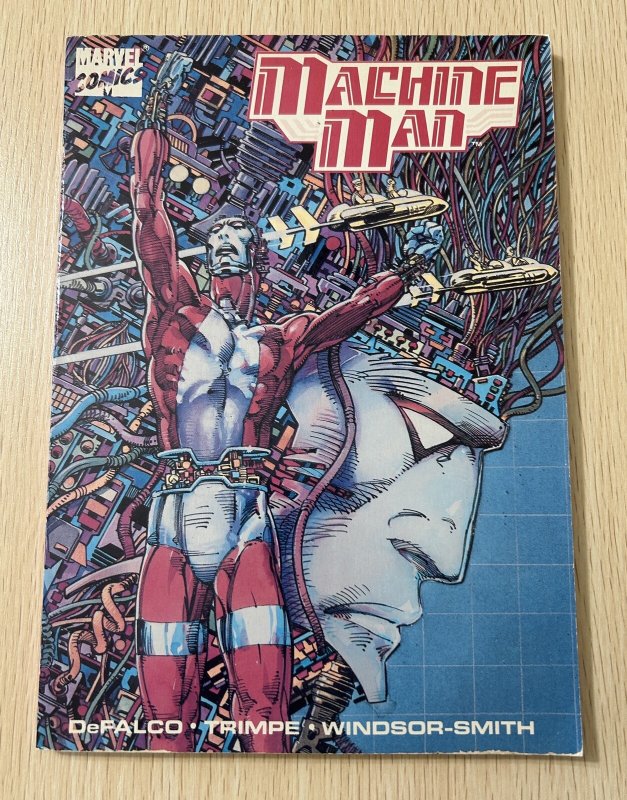 Machine Man TPB Tom DeFalco & Barry Windsor-Smith MARVEL 1988