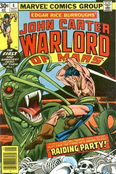 John Carter: Warlord of Mars (1977 series) #4, VF- (Stock photo)