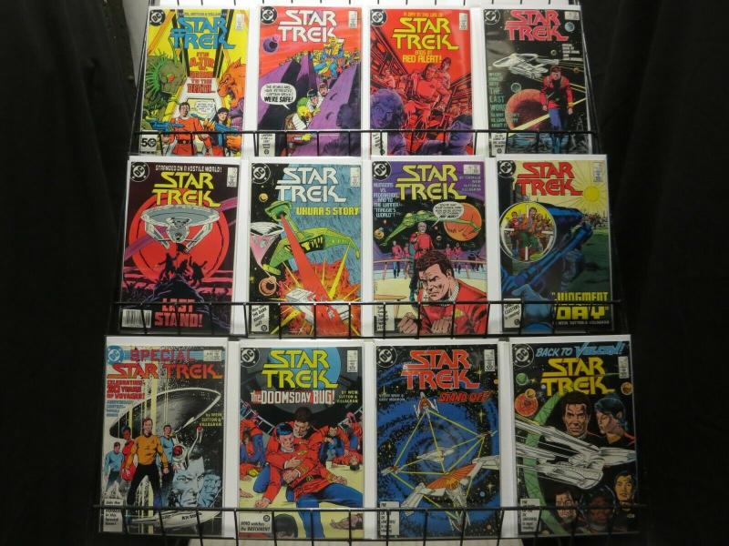 STAR TREK (DC, 1984) #1-56, ANNUAL 1-3 COMPLETE! Mike Barr, Peter David,Len Wein