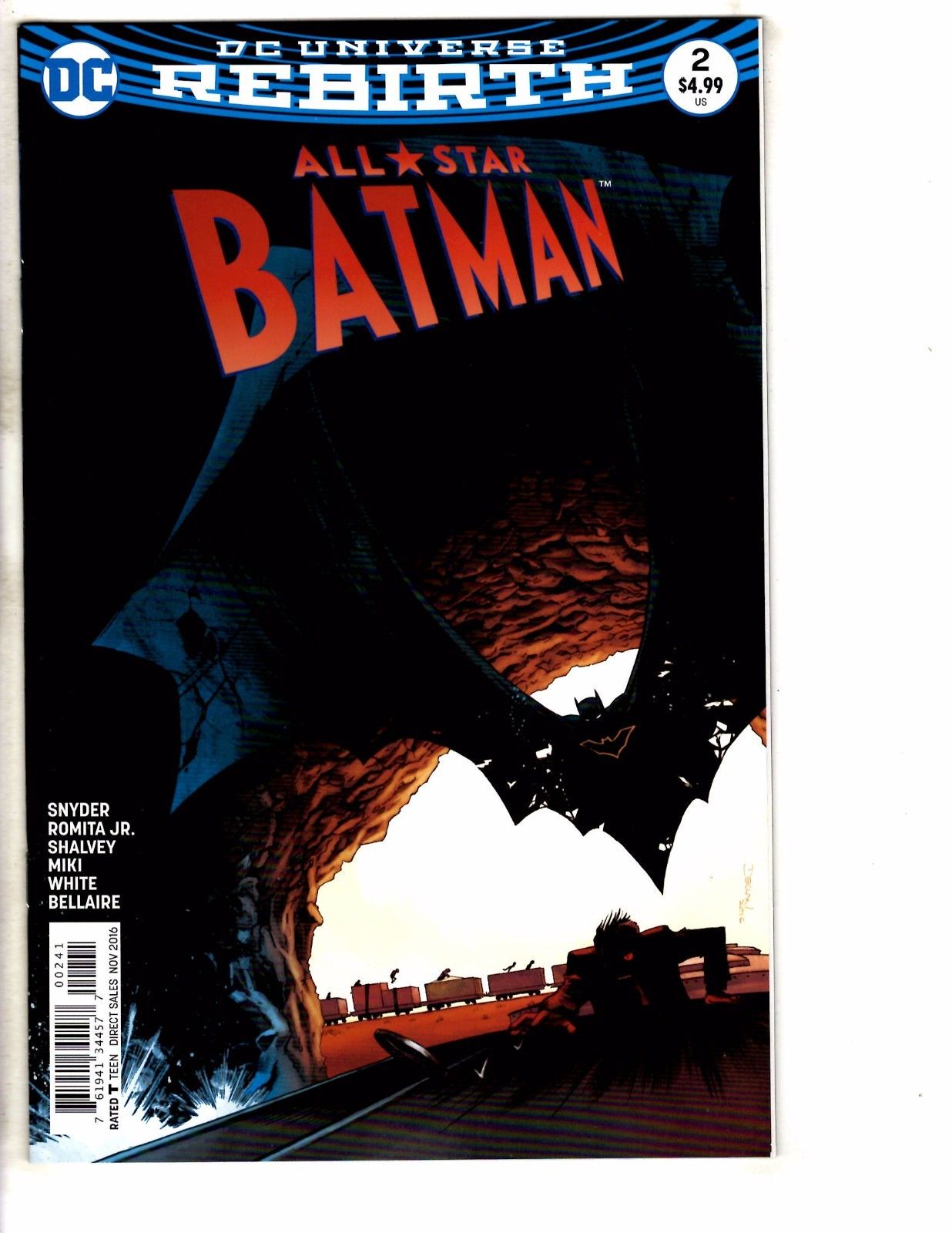 Lot Of 2 All Star Batman Dc Comic Books 1 Mpb And 2 Variants Robin Catwoman J237 Comic Books 9412
