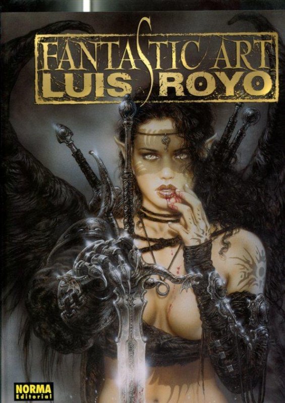 Luis Royo: Fantastic Art (album con litografia numerada 33 de 250 y estuche) ...