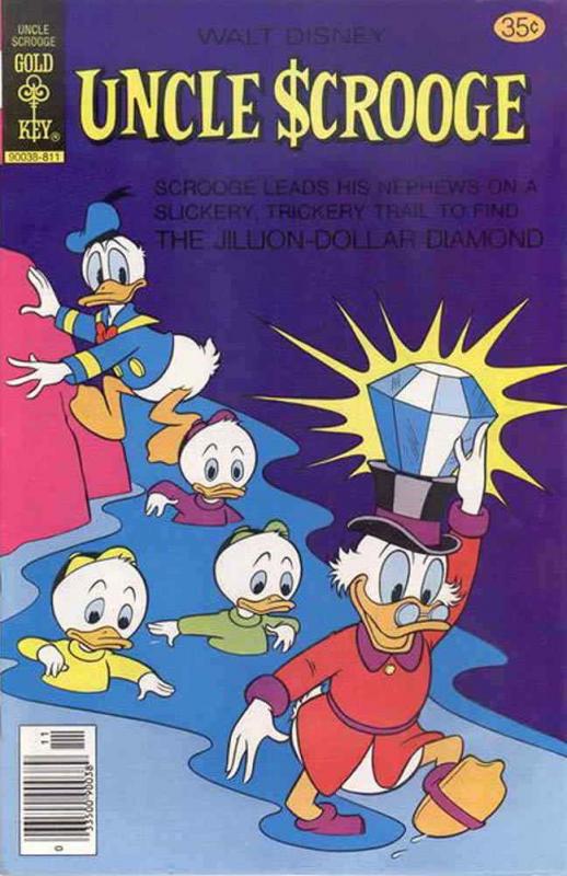 Uncle Scrooge (Walt Disney…) #158 VF/NM; Gold Key | save on shipping - details i