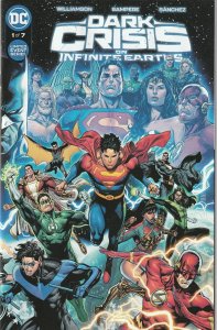 Dark Crisis On Infinite Earths # 1 Variant 2nd Printing Cover NM DC 2022 [I3]