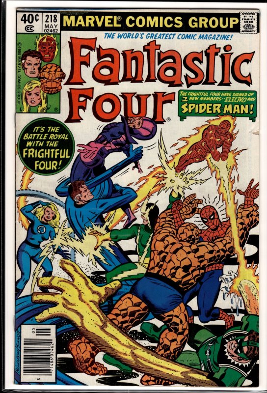 Fantastic Four #218 (1980) Fantastic Four