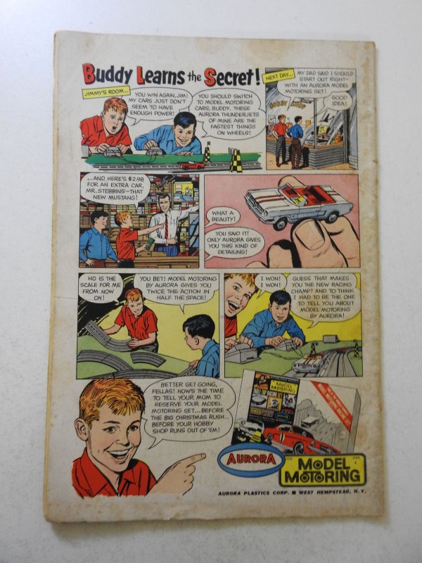 Superboy #118 (1965) GD Condition 2 centerfold wraps detached