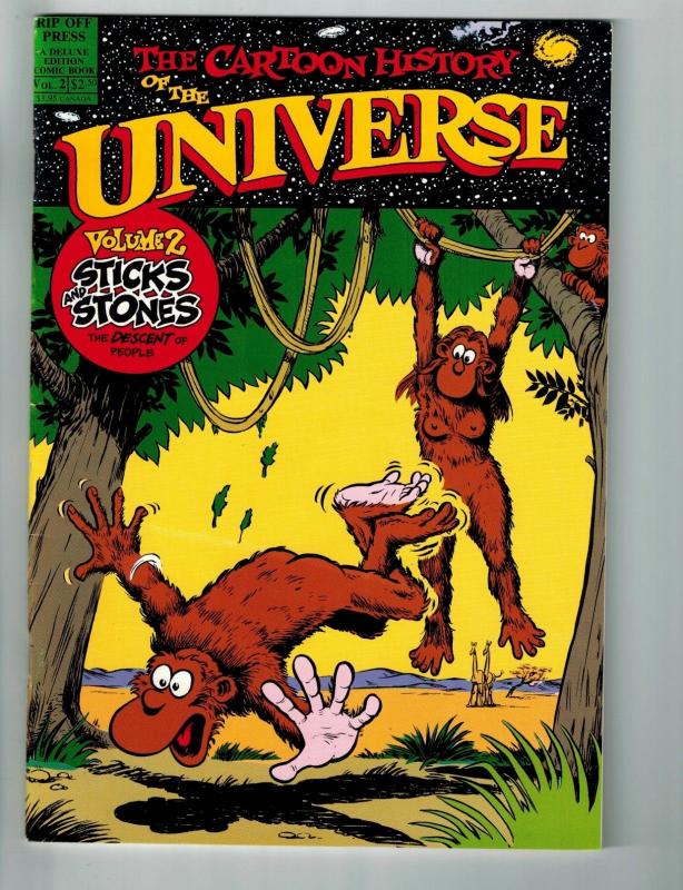 The Cartoon History Of The Universe # 2 VF/NM Rip Off Press Comic Book S77