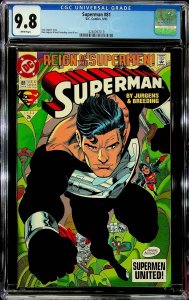 Superman #81 (1993) - CGC 9.8 - Cert#4240097019