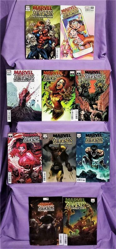 Leonard Kirk MARVEL ZOMBIES RESURRECTION #1 - 4 Variant Covers (Marvel, 2020)!
