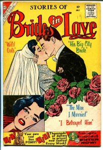 Brides in Love #19 1960-terrific art-spicy poses-bride cover-10¢-VG