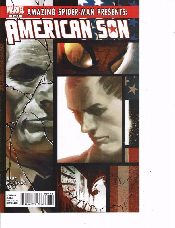 Lot Of 2 Comic Books Marvel Amazing Spider-Man #686 and American Son #1 ON8