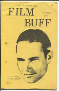 Film Buff  9/1974-William Haines-historic film info-VG