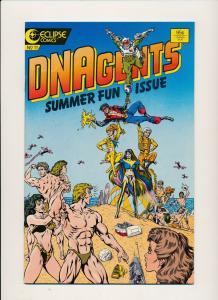 LARGE LOT! 17 Comics-Eclipse Comics DNAgents #1-#17 1984-'87 VF+ (PFL#7) 