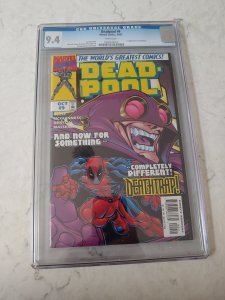 DEADPOOL #9 CGC 9.4 1ST APPEARANCE OF DEATHTRAP