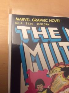 MARVEL GRAPHIC NOVEL 4, NM (9.2 - 9.4), 3RD PRINT, 1ST APP NEW MUTANTS