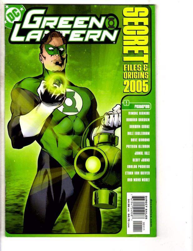 Lot Of 4 Green Lantern DC Comic Books Secret Files & Origins # 1 2 3 + 2005 J217