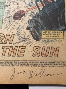 1979 QUESTAR Illustrated Science Fiction Classics SIGNED Jack Williamson G/VG