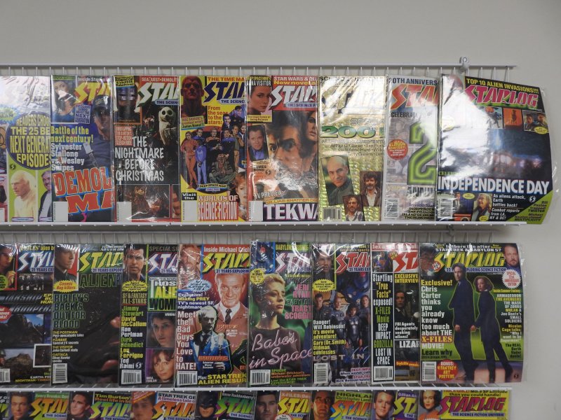 Starlog Magazine 1-185 Complete Run! Plus 122 other Starlog issues! Avg FN Cond!