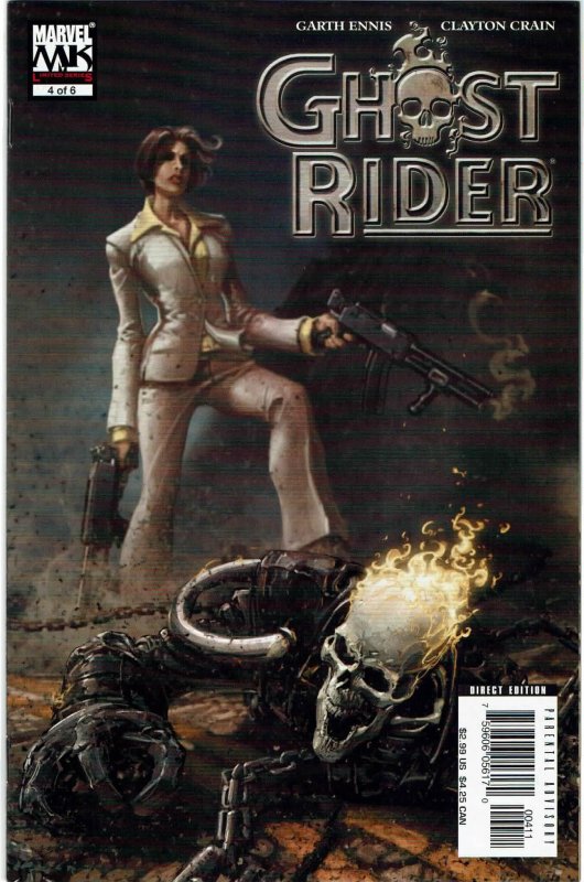 Ghost Rider #1,2,3,4,5,6 (2005) Garth Ennis/Clayton Crain Full Set NM